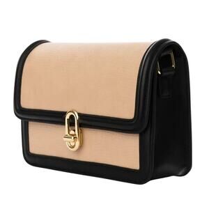 Jules Kae Mia Bag, Vegan Leather Lizard Texture, Blush & Gold Tone, NWT